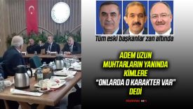 Adem Uzun’un muhtarlarla toplantısında çiftçilere yönelik sözleri tepki çekti