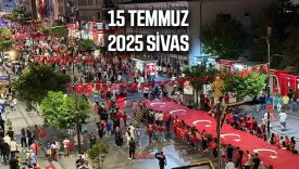 Sivas’ta 15 Temmuz kortejine önceki yıllara göre düşük katılım