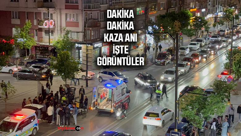 Sivas’ta elektrikli bisiklet kazası: Yaralı sürücü 15 dakika yerde bekledi