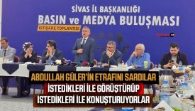 Abdullah Güler ile “Basın Buluşması” yapıldı ama birçok basın kuruluşu davet edilmedi!
