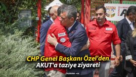 CHP Genel Başkanı Özel’den AKUT’a taziye ziyareti