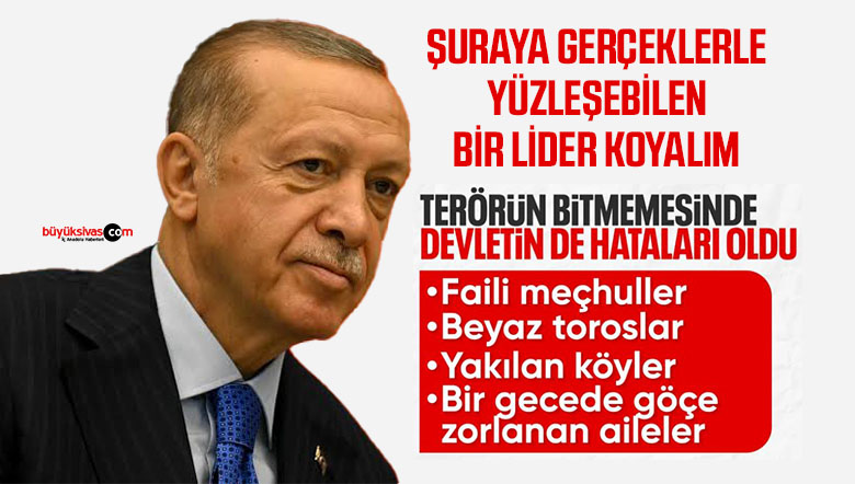 Cumhurbaşkanı Erdoğan: Terörle mücadelede devletin de hataları oldu