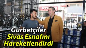 Gurbetçiler Sivas Esnafını Hareketlendirdi
