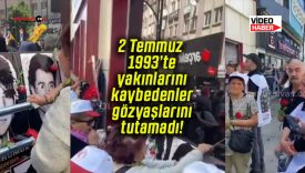 2 Temmuz 1993’te yakınlarını kaybedenler gözyaşlarını tutamadı!