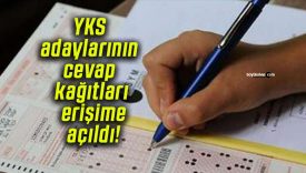 YKS adaylarının cevap kağıtları erişime açıldı!