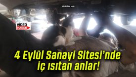 4 Eylül Sanayi Sitesi’nde iç ısıtan anlar!