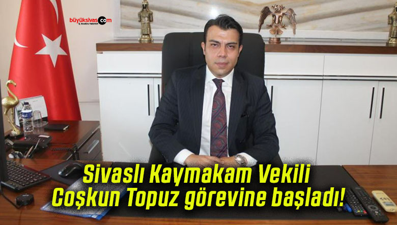 Sivaslı Kaymakam Vekili Coşkun Topuz görevine başladı!