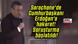 Saraçhane’de Cumhurbaşkanı Erdoğan’a hakaret! Soruşturma başlatıldı!