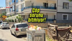 Mısmılırmak Mahallesi’nde çöp sorunu bitmiyor! 21-14. Sokak yine atlandı!