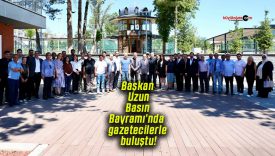 Başkan Uzun Basın Bayramı’nda gazetecilerle buluştu!