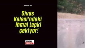 Sivas Kalesi’ndeki ihmal tepki çekiyor!