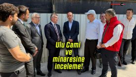 Ulu Cami ve minaresine inceleme!