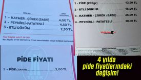 4 yılda pide 2 TL’den 13.50 TL’ye çıktı!