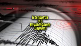 İstanbul’da 3.5 Büyüklüğünde Deprem!