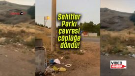 Şehitler Parkı çevresi çöplüğe döndü!