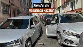 Sivas’ın merkezinde kaldırımlar genişledi, araçlar sokaklara sığmıyor!