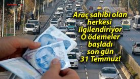 Araç sahibi olan herkesi ilgilendiriyor: O ödemeler başladı, son gün 31 Temmuz!