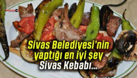 Sivas Kebabı Millet Bahçesi’ndeki 346 Kafe’de beğeni topluyor!
