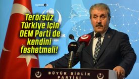 Terörsüz Türkiye için DEM Parti de kendini feshetmeli!
