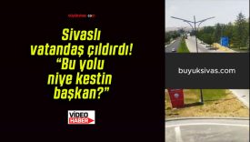 Sivaslı vatandaş çıldırdı! “Bu yolu niye kestin başkan?”
