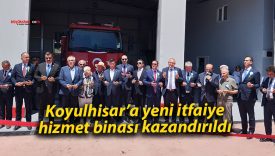 Koyulhisar’a yeni itfaiye hizmet binası kazandırıldı