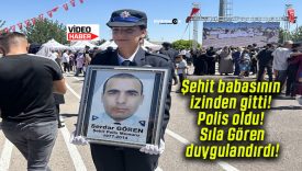 Şehit babasının izinden gitti! Polis oldu! Sıla Gören duygulandırdı!