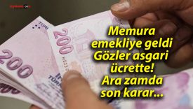 Memura, emekliye geldi; Gözler asgari ücrette! Ara zamda son karar…