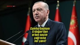 Cumhurbaşkanı Erdoğan’dan erken seçim çağrısına net yanıt!
