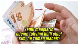 Zamlı maaşların ödeme takvimi belli oldu! Kim, ne zaman alacak?