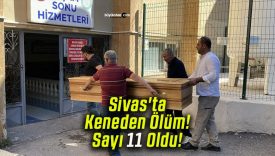 Sivas’ta Keneden Ölüm! Sayı 11 Oldu!