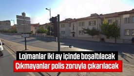 İstasyon Caddesi’ndeki TÜRASAŞ lojmanlarıyla ilgili dönüşüm projesinde sona gelindi