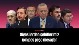 Pençe-Kilit bölgesinde 5 asker şehit oldu, siyasilerden başsağlığı mesajları yağdı