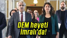 DEM heyeti İmralı’da!
