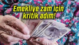 Emekliye zam için kritik adım!