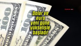 Dolar ve euro yeni güne yükselişle başladı!