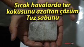 Yaz Aylarının Gözdesi: Ter Kokusuna Karşı Doğal Tuz Sabunu