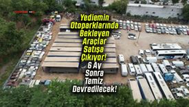 Yediemin Otoparklarında Bekleyen Araçlar Satışa Çıkıyor! 6 Ay Sonra Temiz Devredilecek!