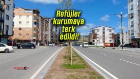 Refüjler kurumaya terk edildi!