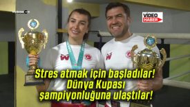 Stres atmak için başladılar! Dünya Kupası şampiyonluğuna ulaştılar!