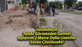 Vatandaşın Talebi Görmezden Gelindi: Kaldırım 2 Metre Daha Uzatılsa Sorun Çözülecekti
