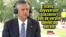 Utanç duyuyorum! Cezasını ben de verdim devlet de versin!