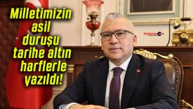 Milletimizin asil duruşu tarihe altın harflerle yazıldı!
