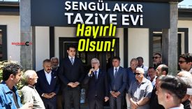 Sivas Zara’da taziye evi hizmete açıldı!