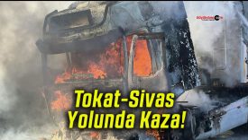 Tokat-Sivas Yolunda Kaza!