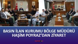 Basın İlan Kurumu Bölge Müdürü Poyraz’dan Sivas’ta ziyaretler