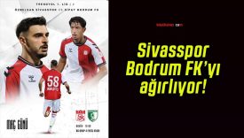 Sivasspor Bodrum FK’yı ağırlıyor!