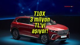 Togg’un ÖTV zamlı fiyatları açıklandı! T10X 3 milyon TL’yi aşıyor!