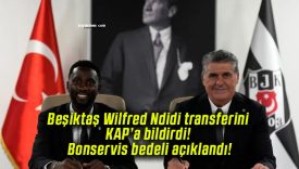 Beşiktaş Wilfred Ndidi transferini KAP’a bildirdi! Bonservis bedeli açıklandı!