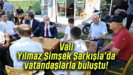 Vali Yılmaz Şimşek Şarkışla’da vatandaşlarla buluştu!