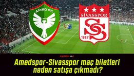 Amedspor-Sivasspor maç biletleri neden satışa çıkmadı?